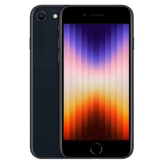 Apple iPhone SE 3rd Gen, 64GB, Midnight - Unlocked (Renewed)