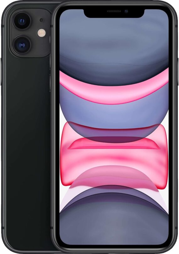 Apple iPhone 11, 64GB, Purple - Fully Unlocked (Renewed)