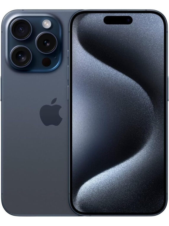 Apple iPhone 15 Pro | Titanium -Made | Unlocked (Renewed)